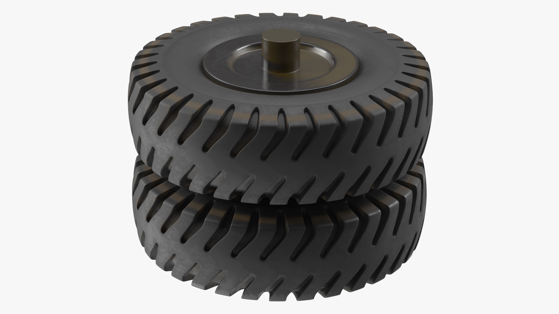 Heavy Duty Wheel for Reachstackers 3D model