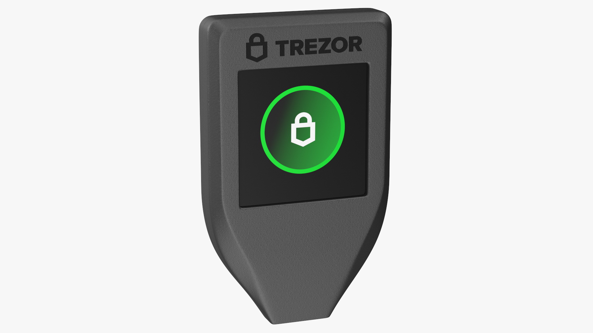 3D Trezor Cryptocurrency Wallet model