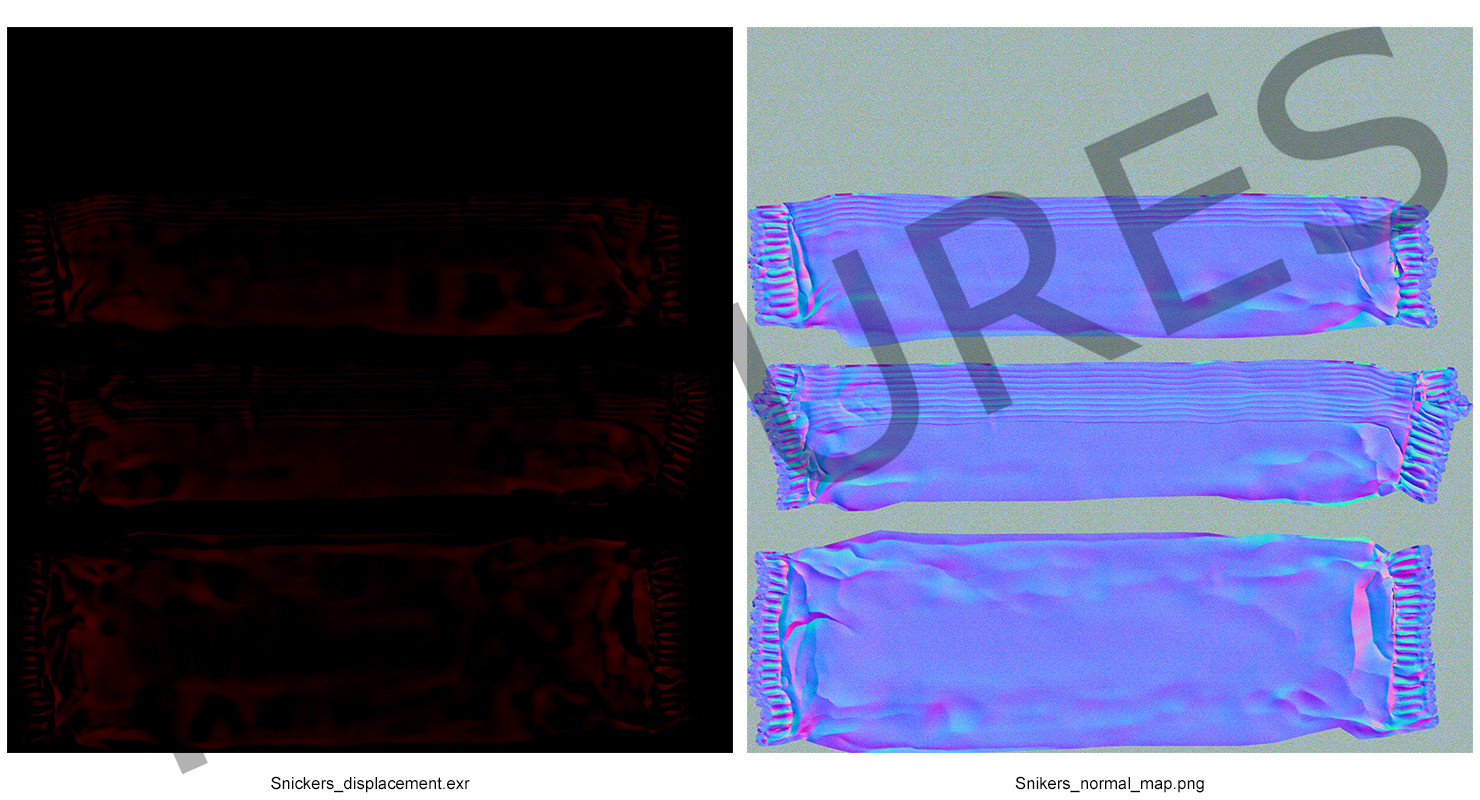 3D model Foil Energy Chocolate Bar