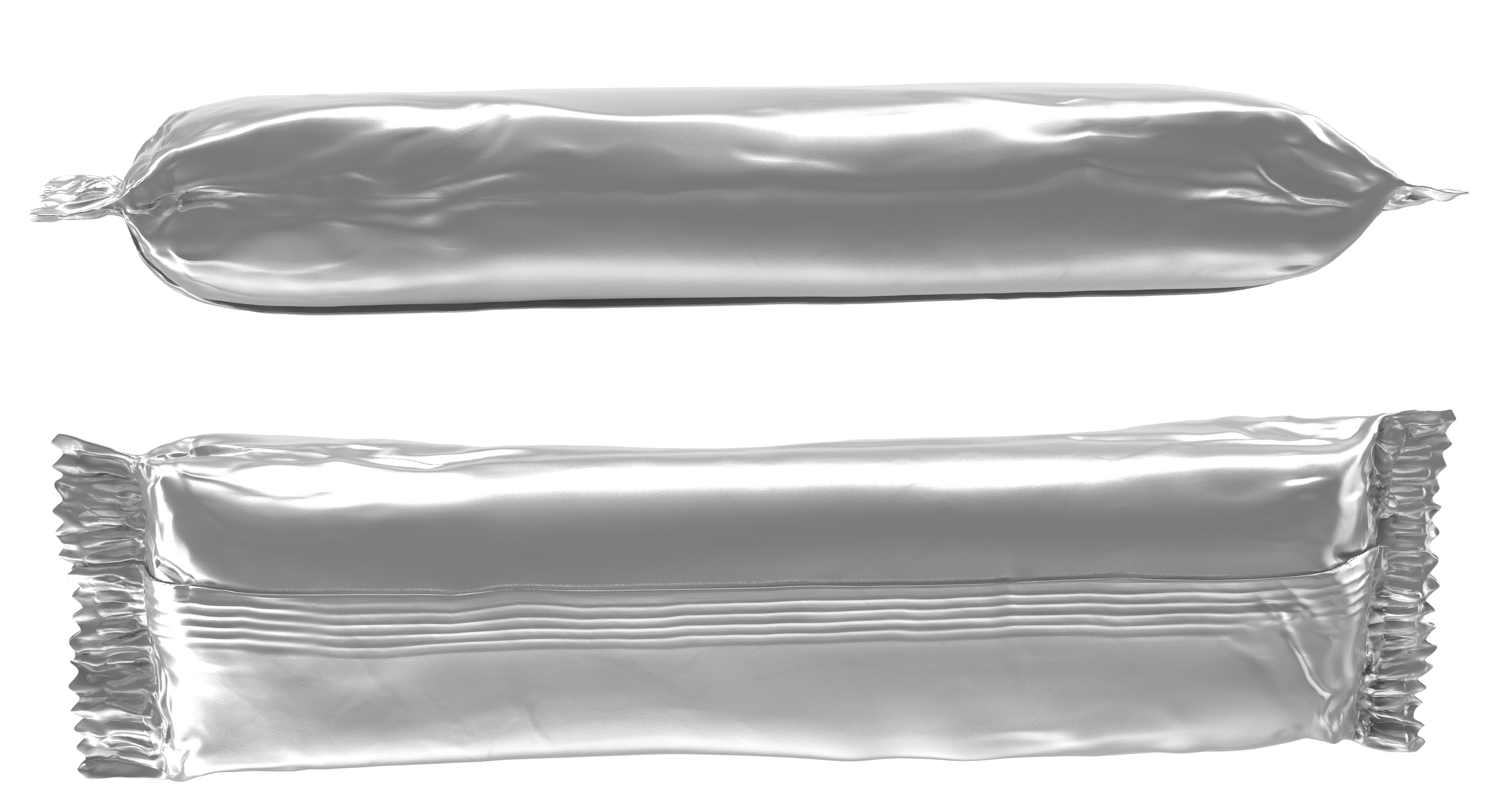Foil Energy Chocolate Bar 3D Model, view 10