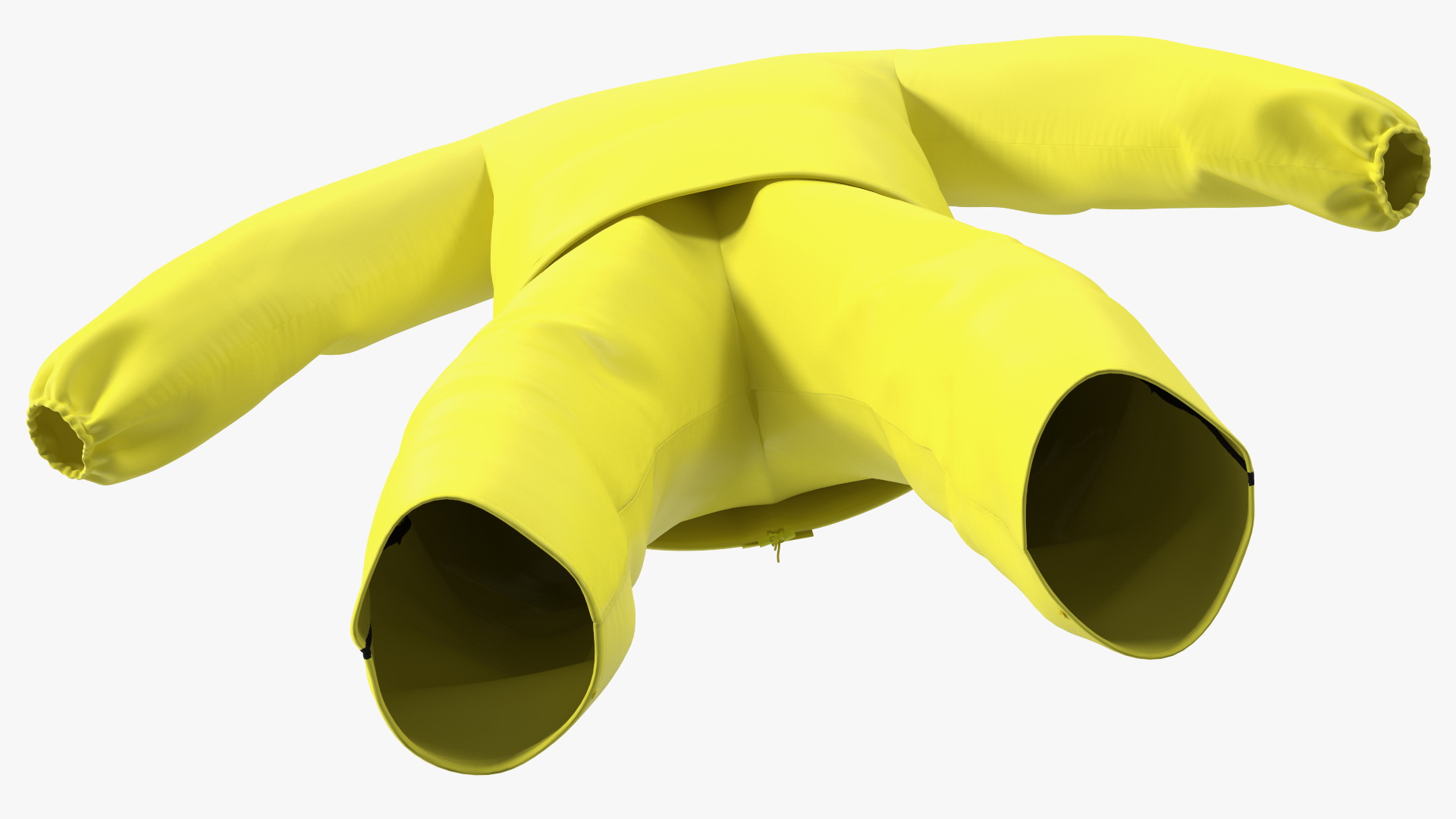 John Deere Unisex Yellow Rain Suit 3D model