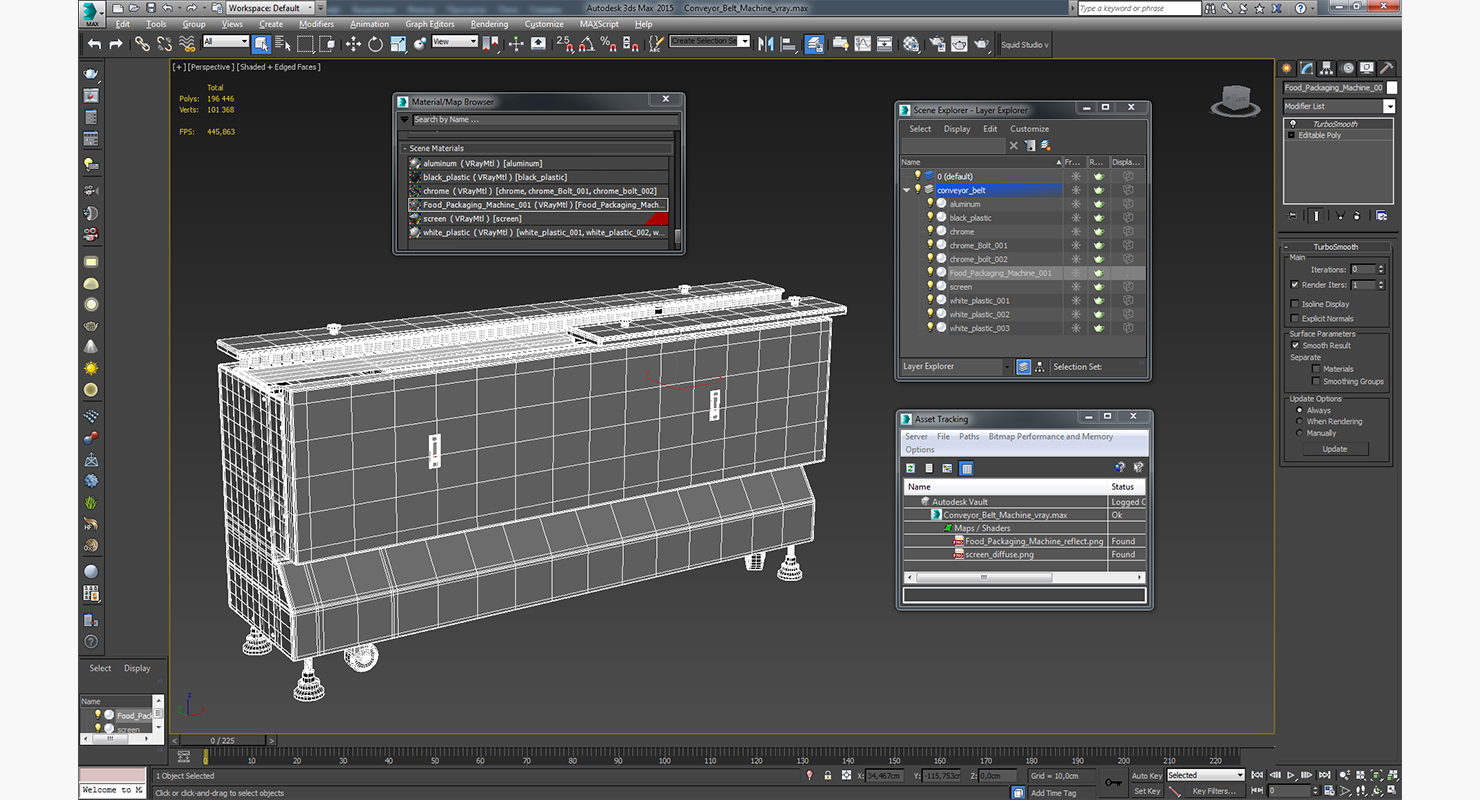 3D Conveyor Belt Machine
