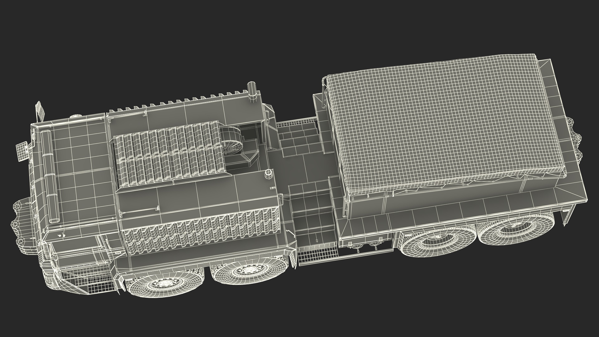 ALE Trojan 8870 Heavy Haulage Tractor 3D