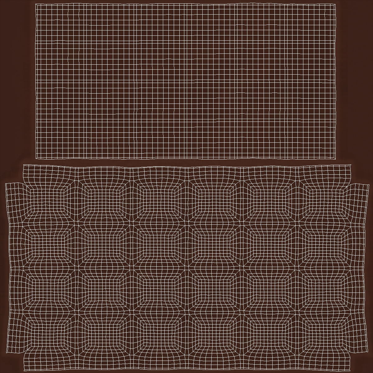 3D Realistic Chocolate Bar model