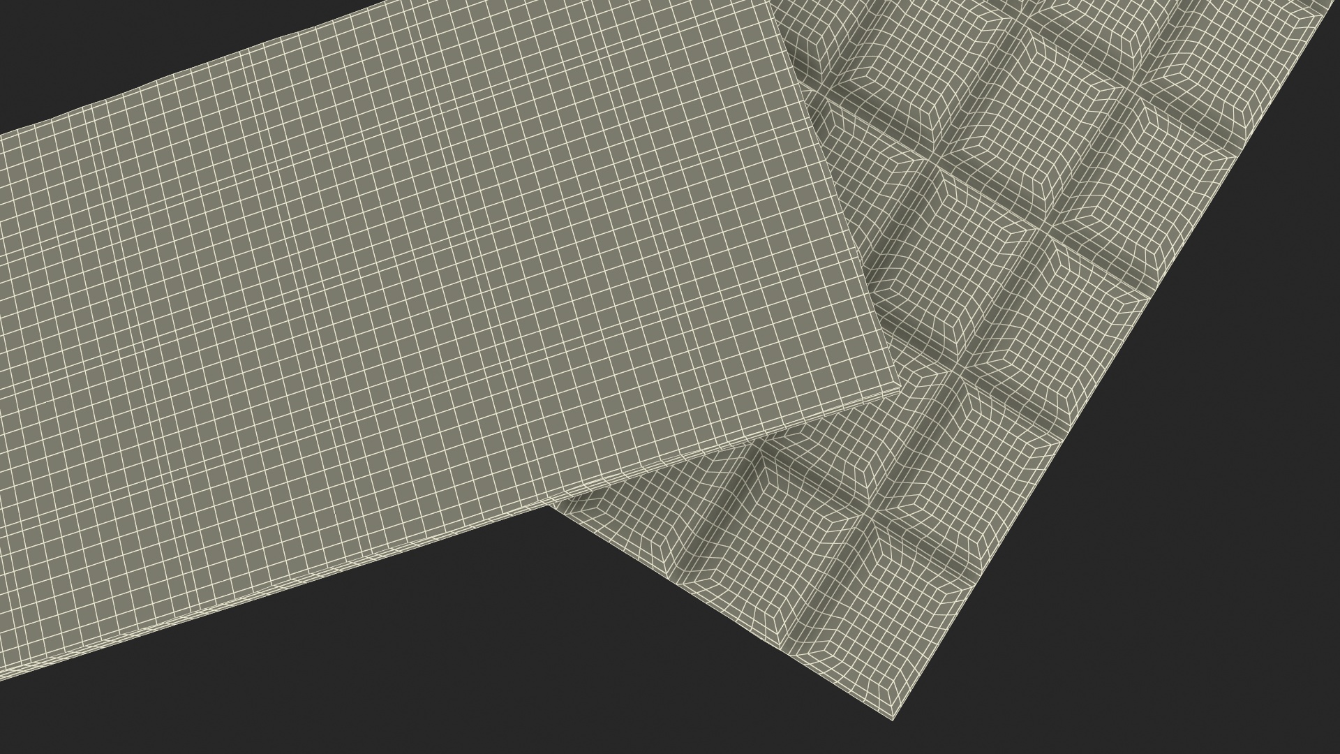 3D Realistic Chocolate Bar model