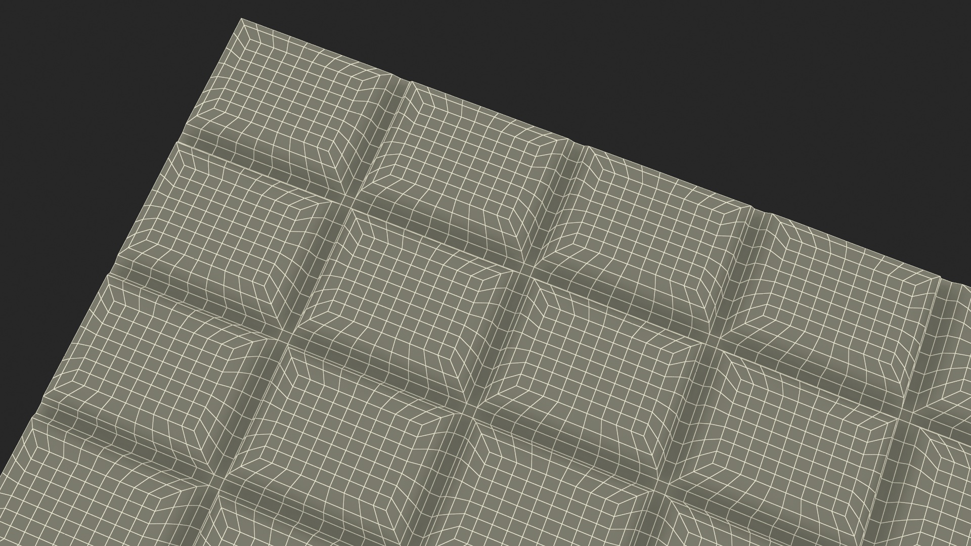 3D Realistic Chocolate Bar model