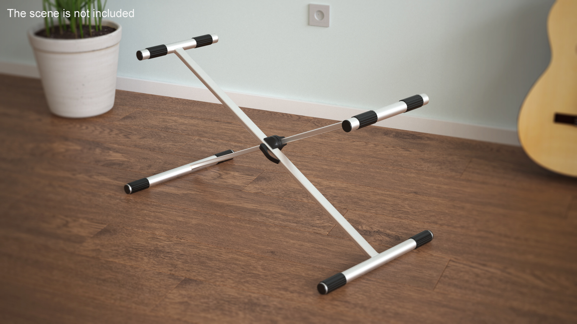 Stand for Digital Piano White 3D model