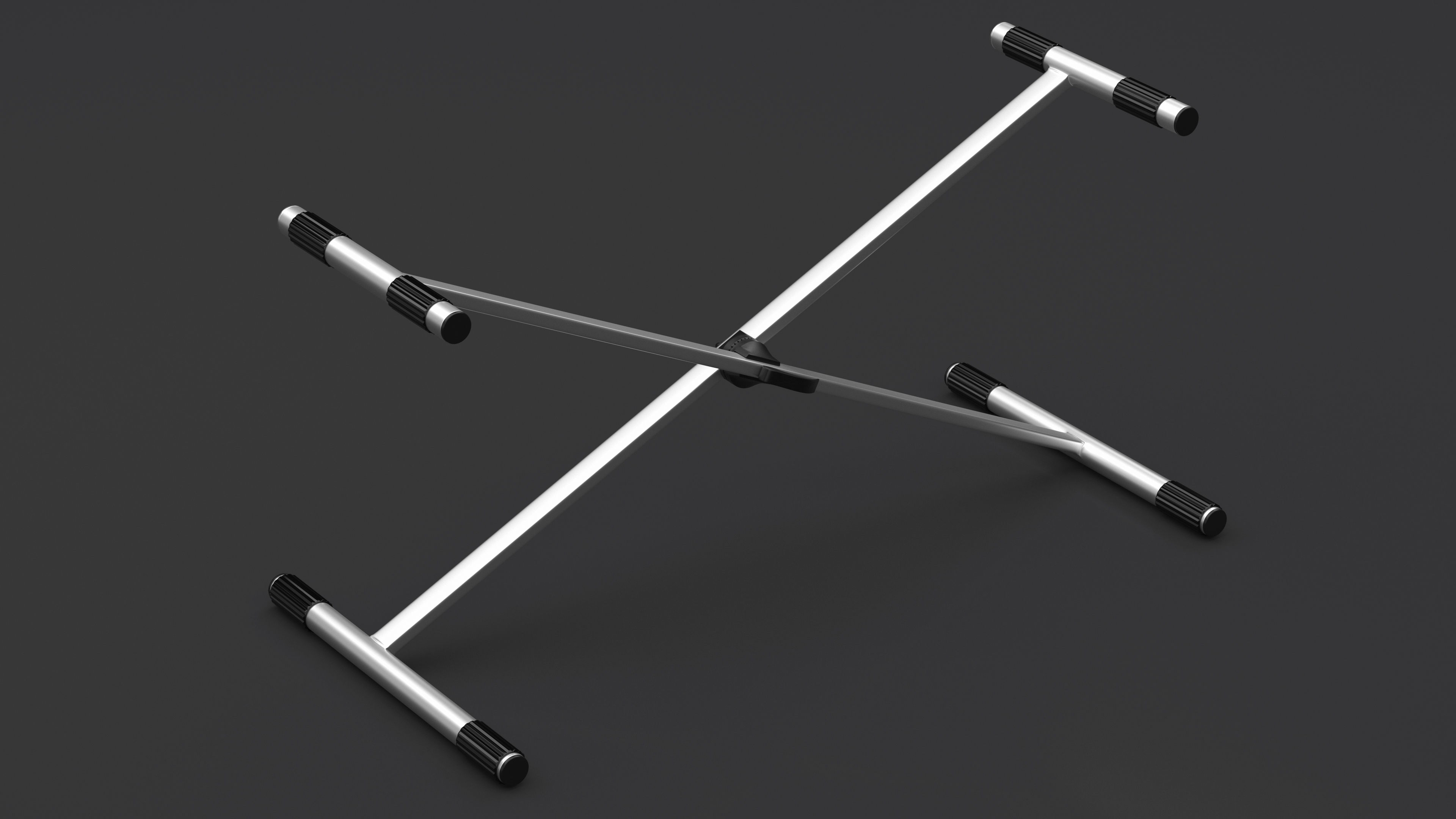 Stand for Digital Piano White 3D model
