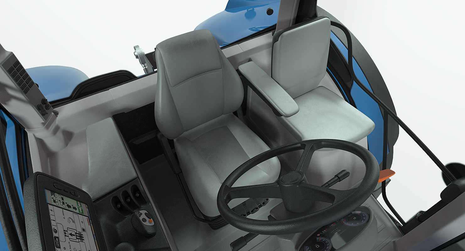 3D New Tractor Generic Rigged