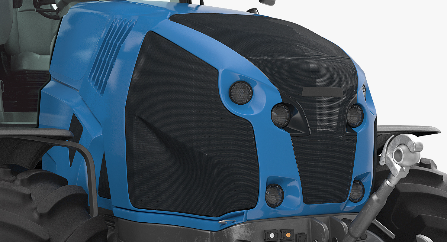 3D New Tractor Generic Rigged