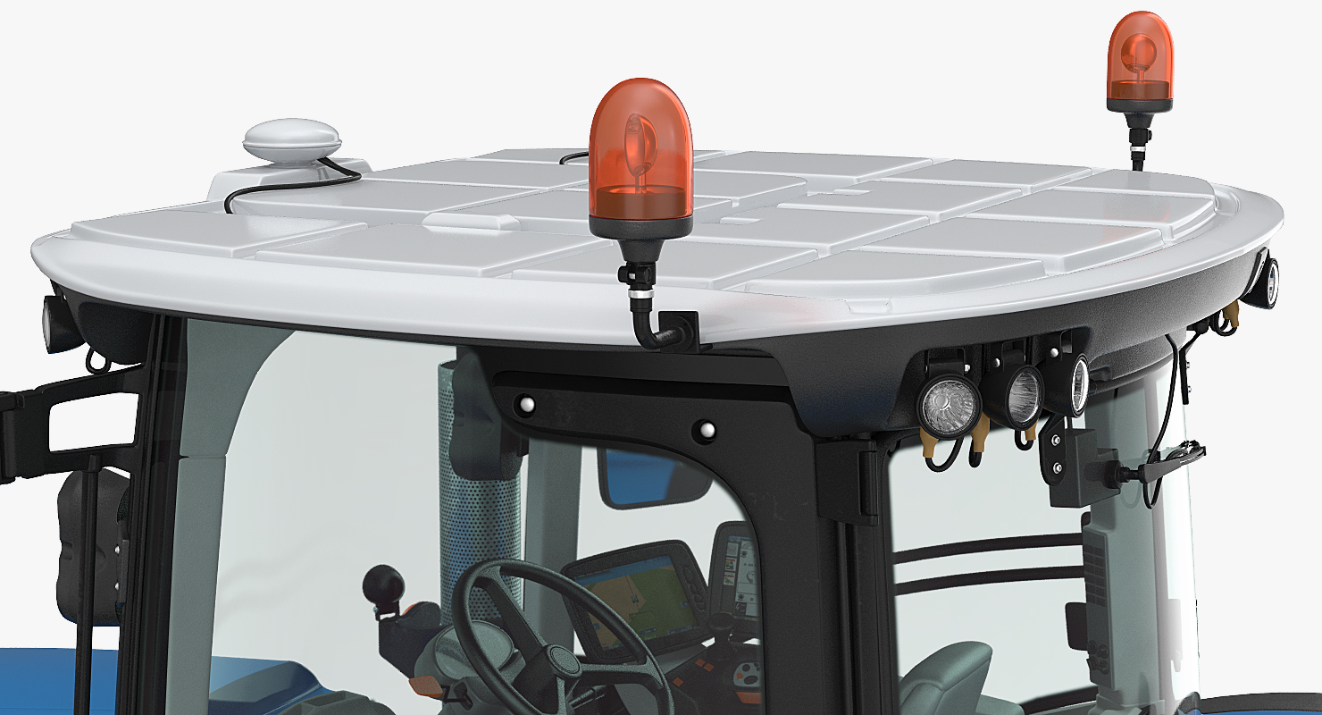 3D New Tractor Generic Rigged