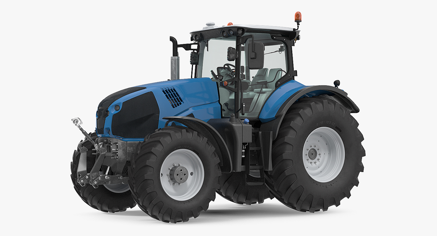 3D New Tractor Generic Rigged