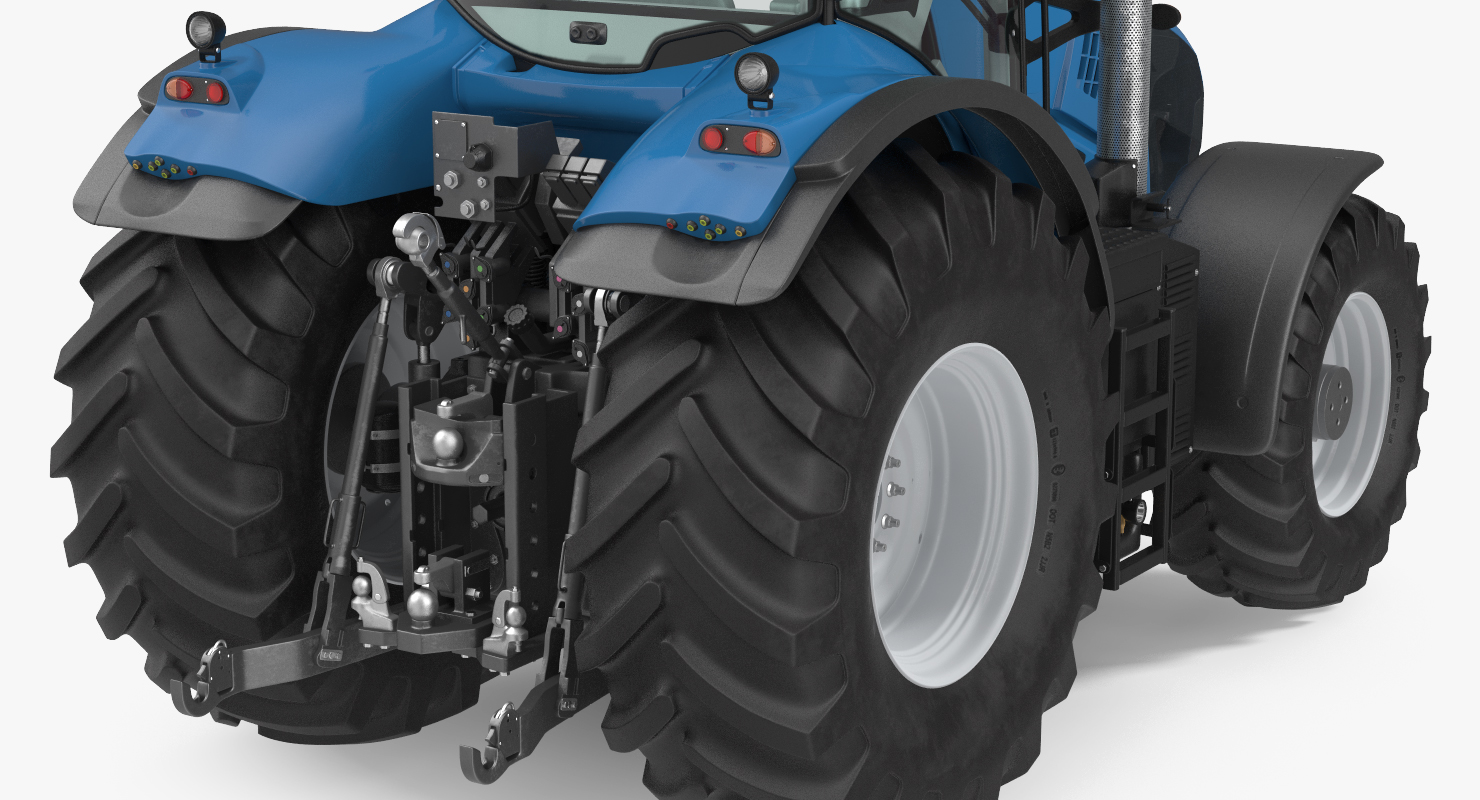 3D New Tractor Generic Rigged