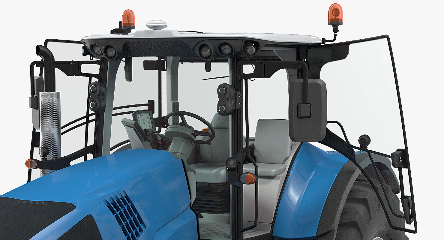 3D New Tractor Generic Rigged