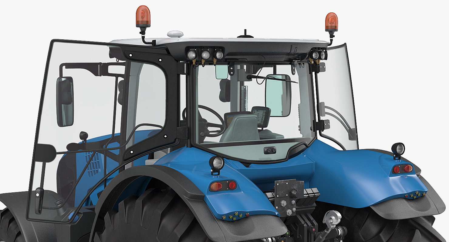 3D New Tractor Generic Rigged