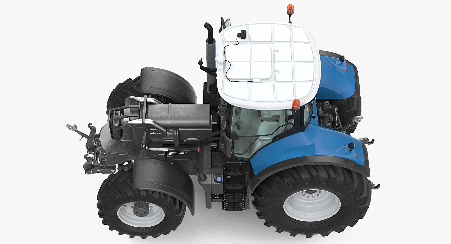 3D New Tractor Generic Rigged
