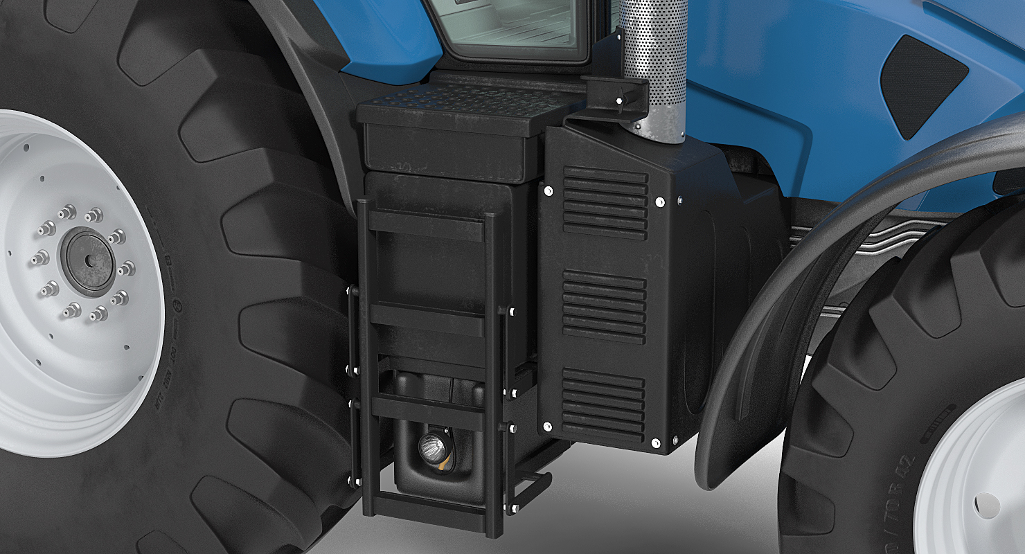 3D New Tractor Generic Rigged