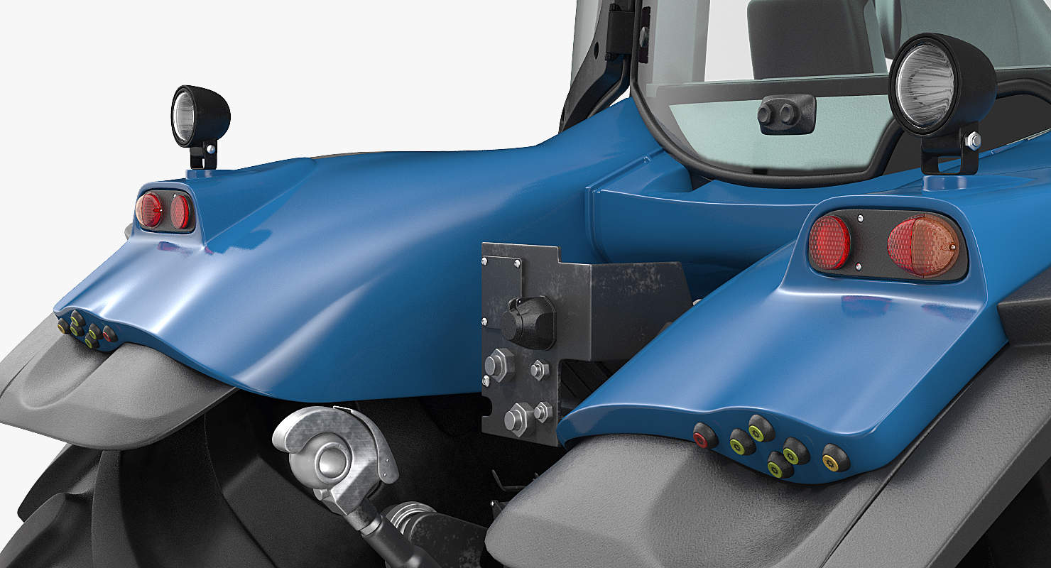 3D New Tractor Generic Rigged