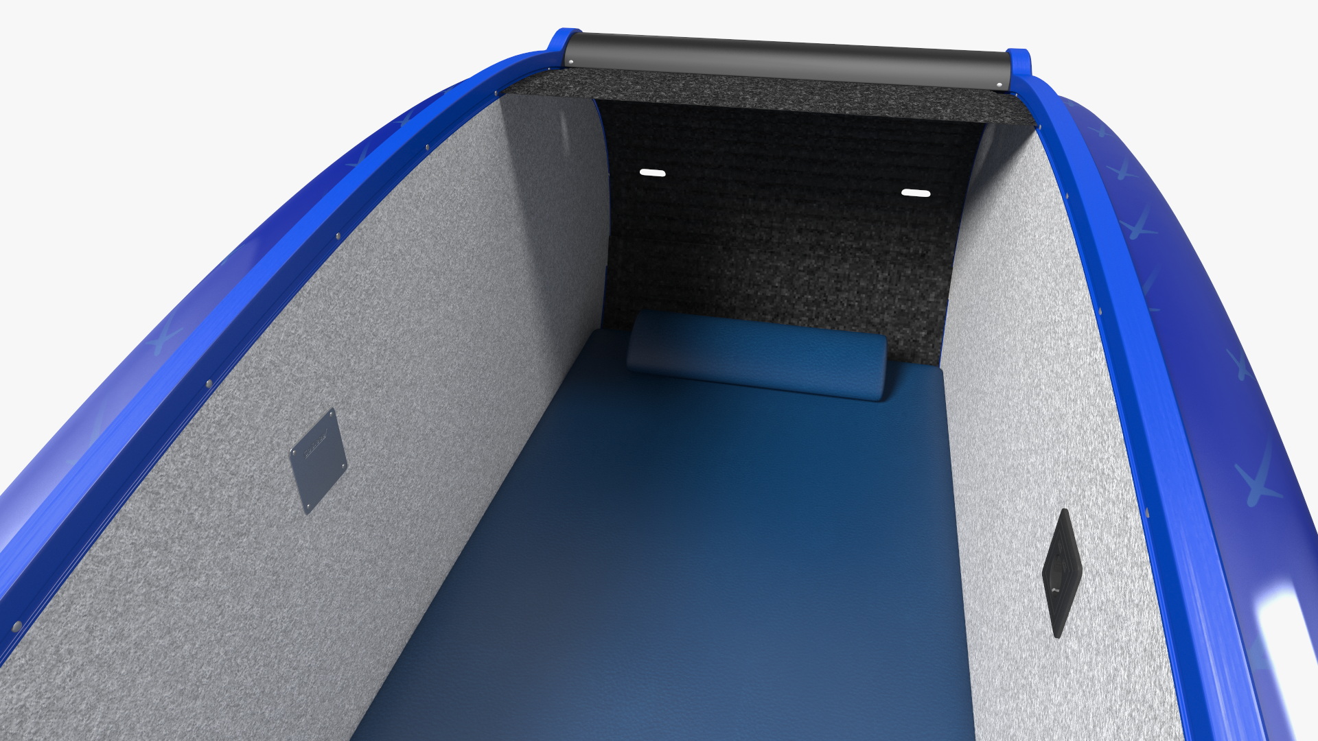 3D IGA Sleepod Rigged model