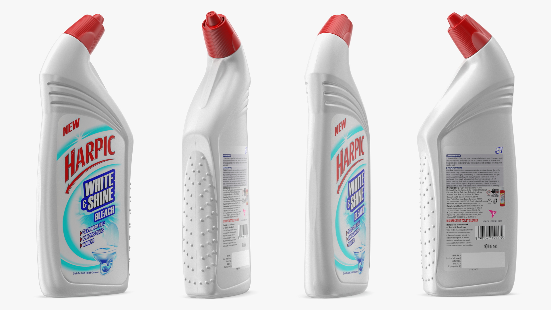 Harpic White Toilet Cleaner 3D