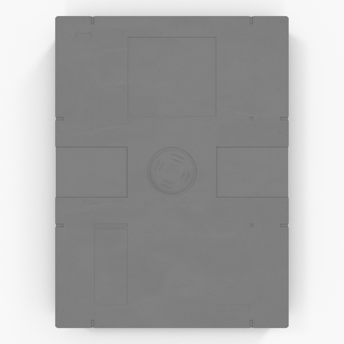 Sci Fi Painted Panel 2 3D