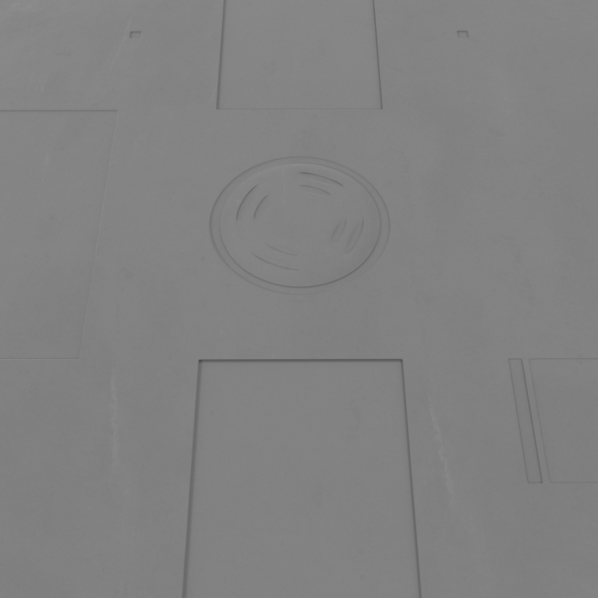 Sci Fi Painted Panel 2 3D