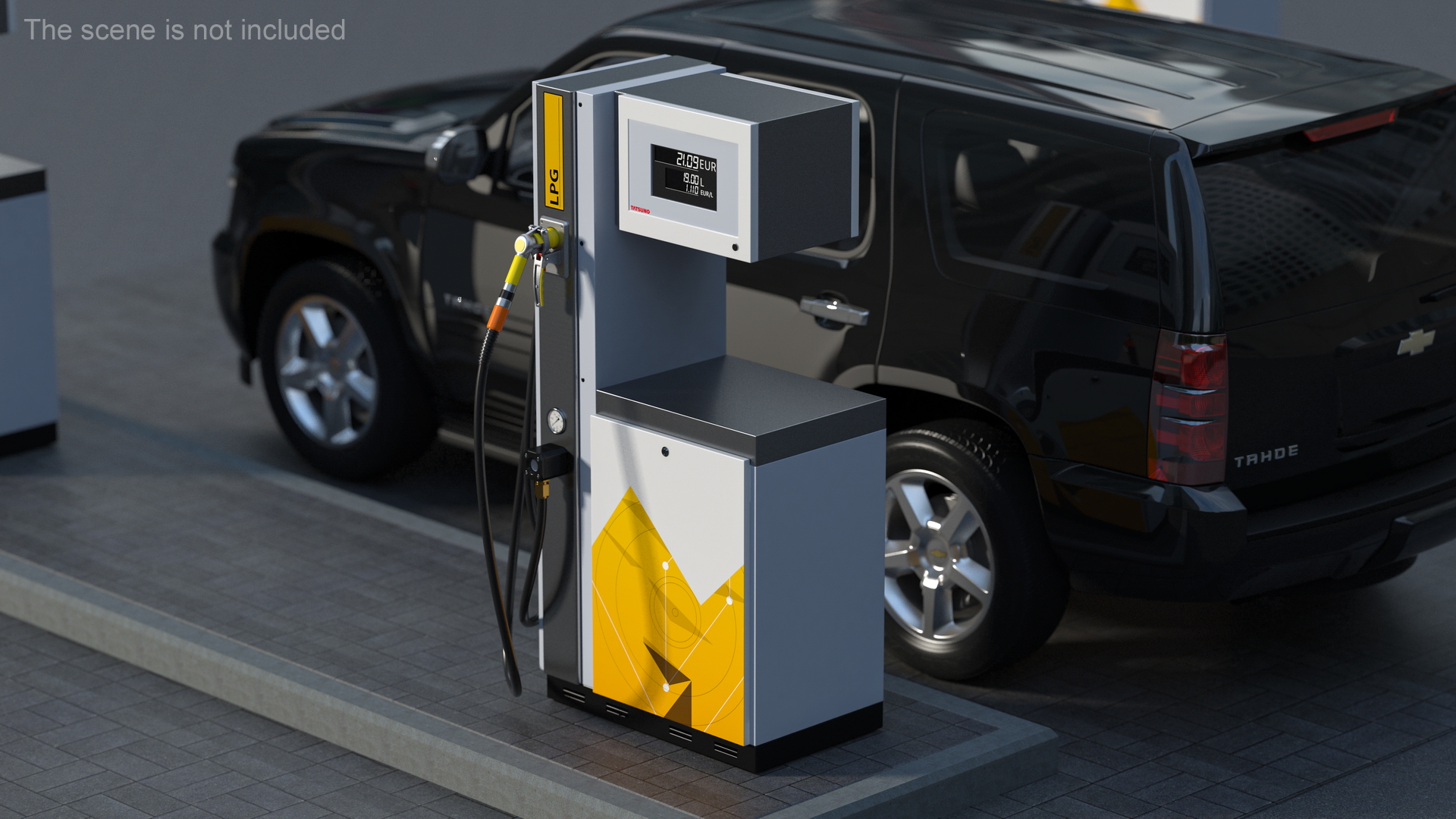 3D model Tatsuno BMP LPG 1900