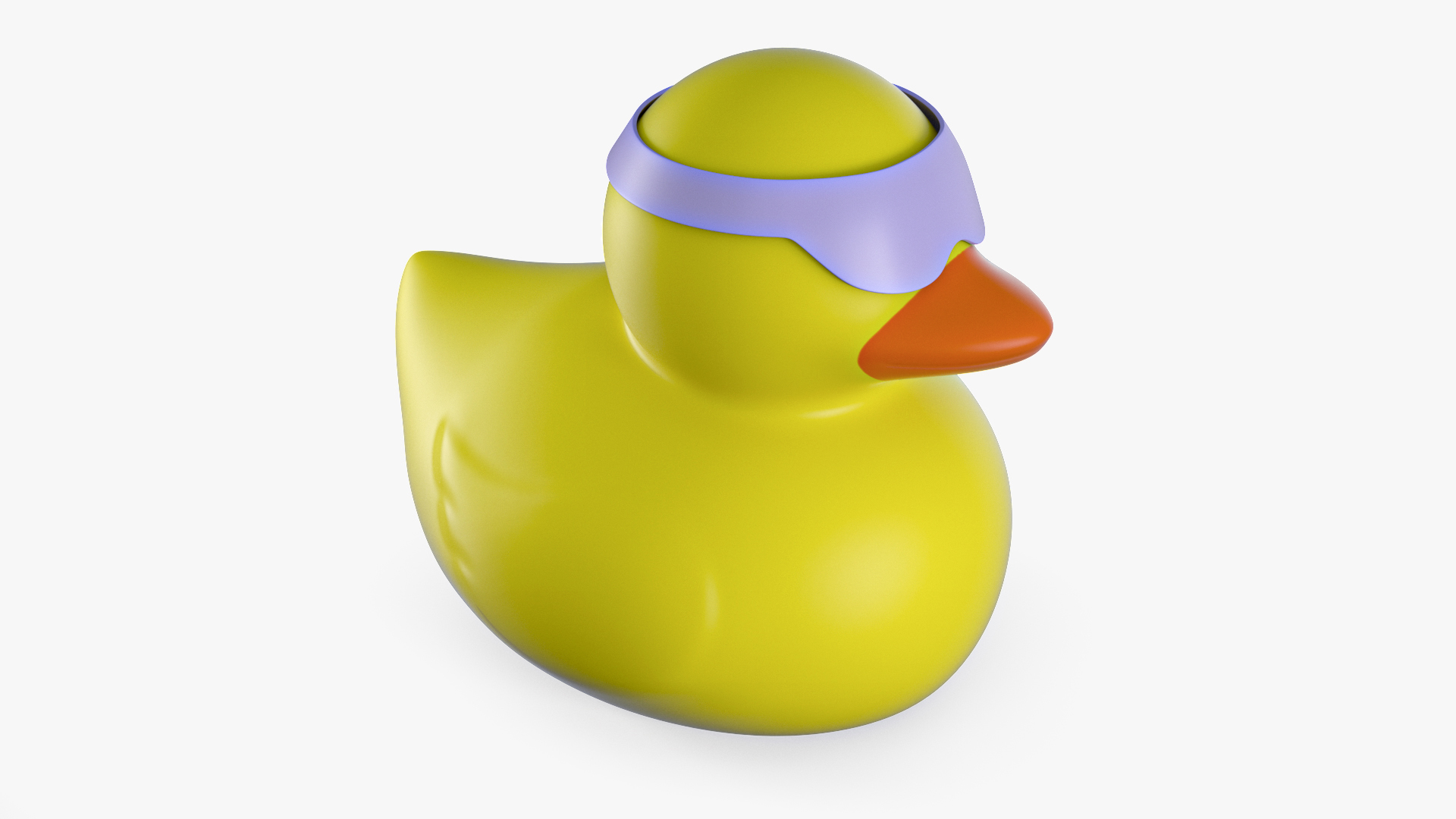 Glasses Lilac for Rubber Duck 3D model