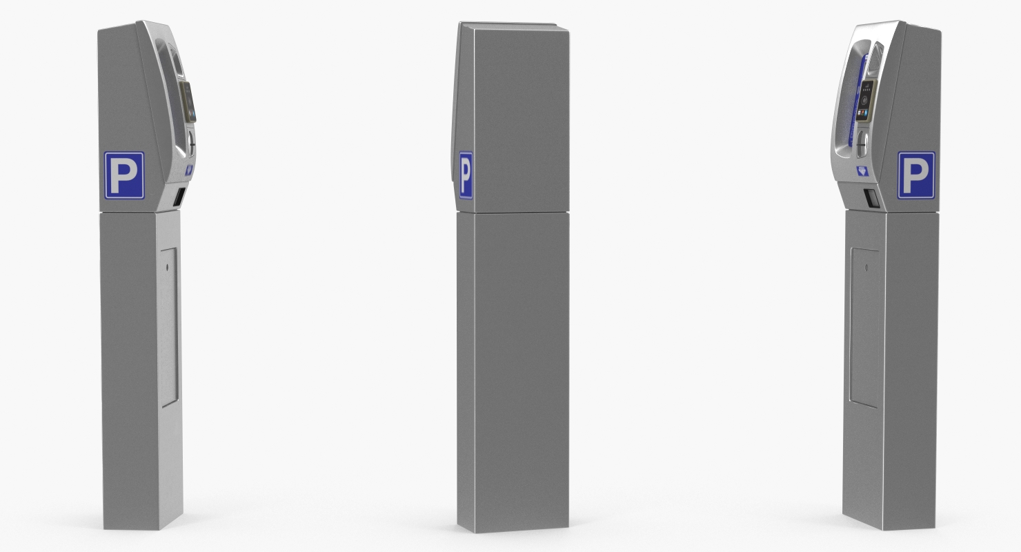 3D Digital Parking Meter