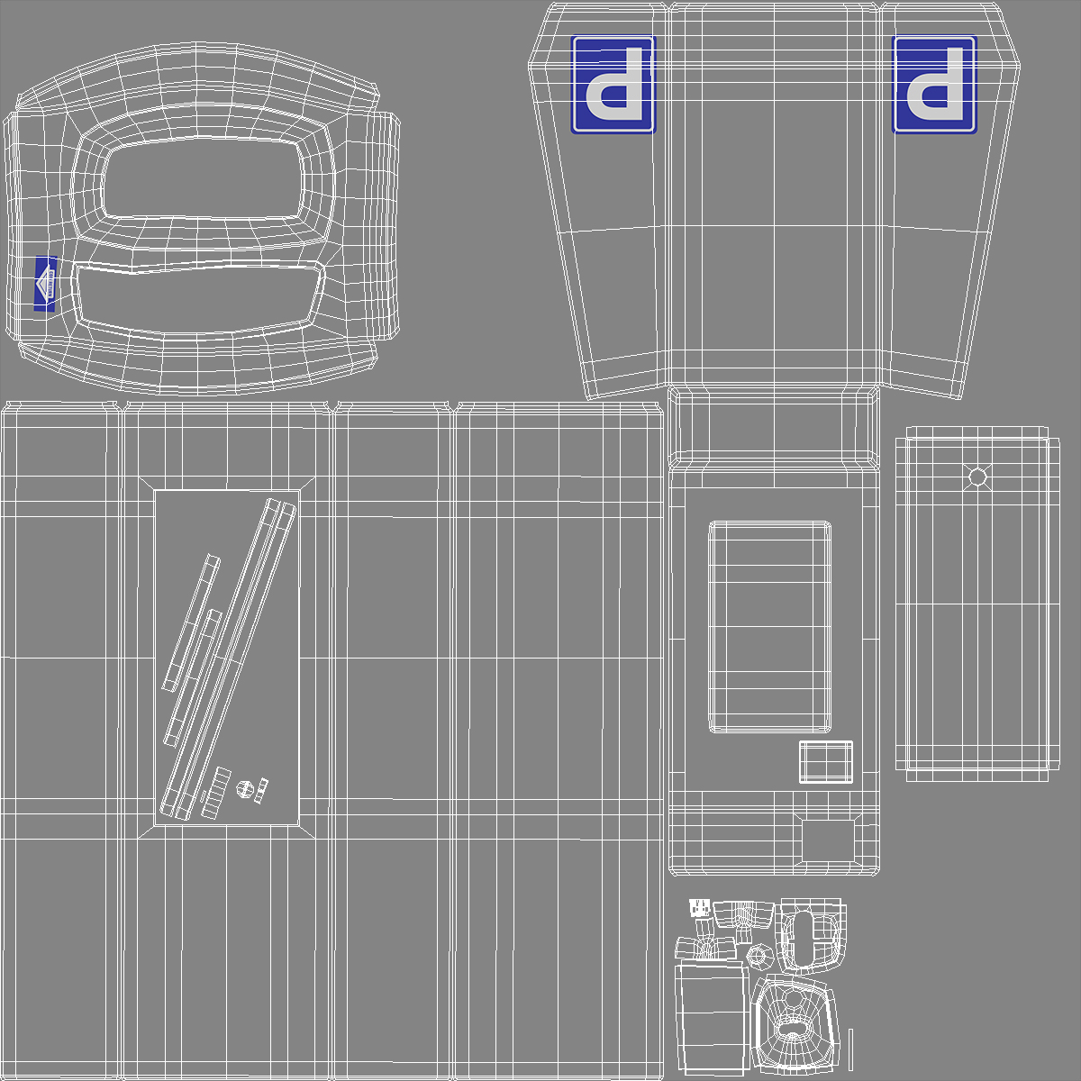 3D Digital Parking Meter
