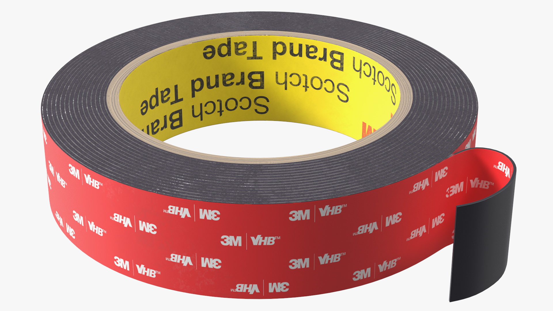 3D model Heavy Duty 3M VHB Double Sided Tape