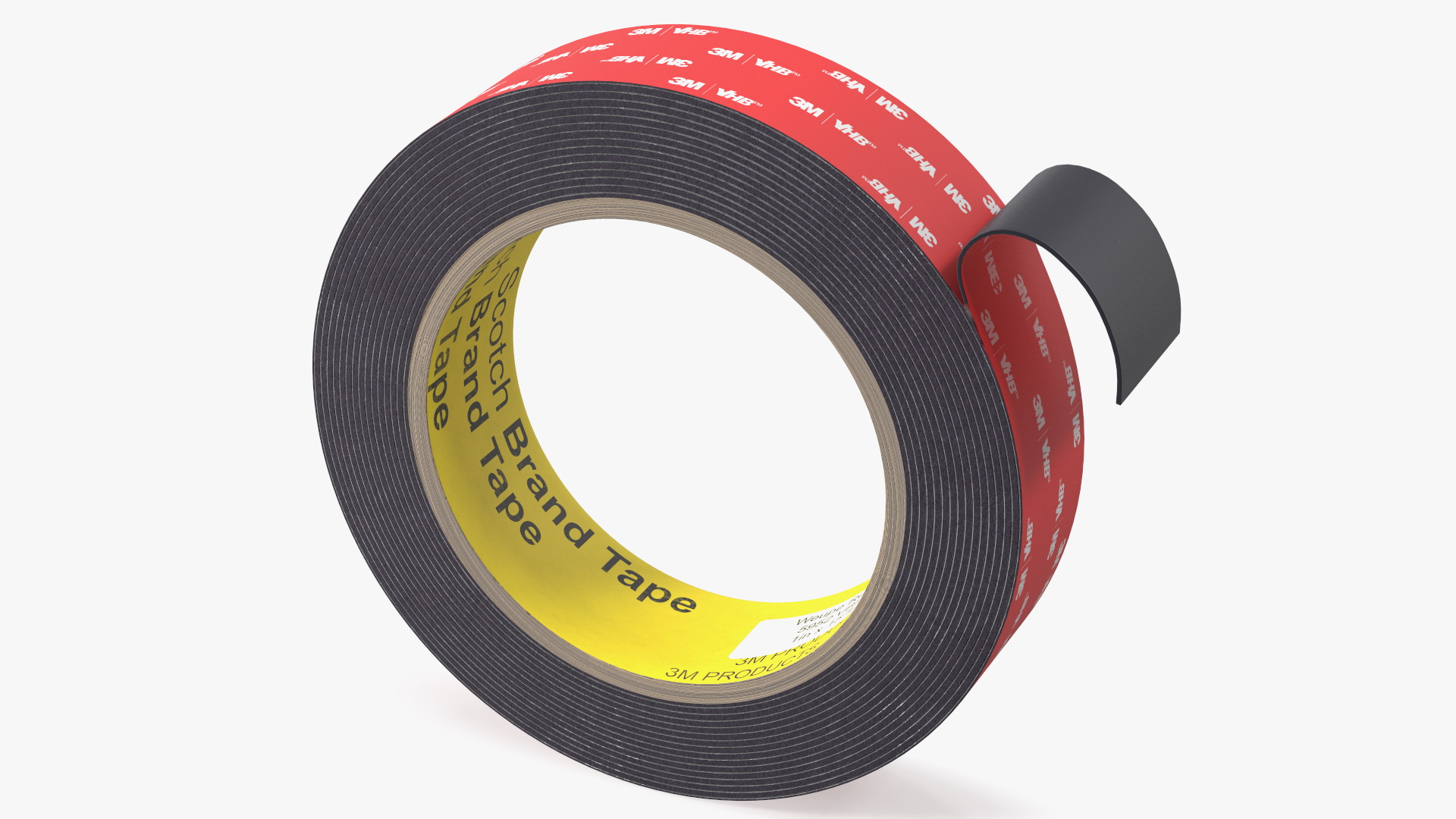3D model Heavy Duty 3M VHB Double Sided Tape