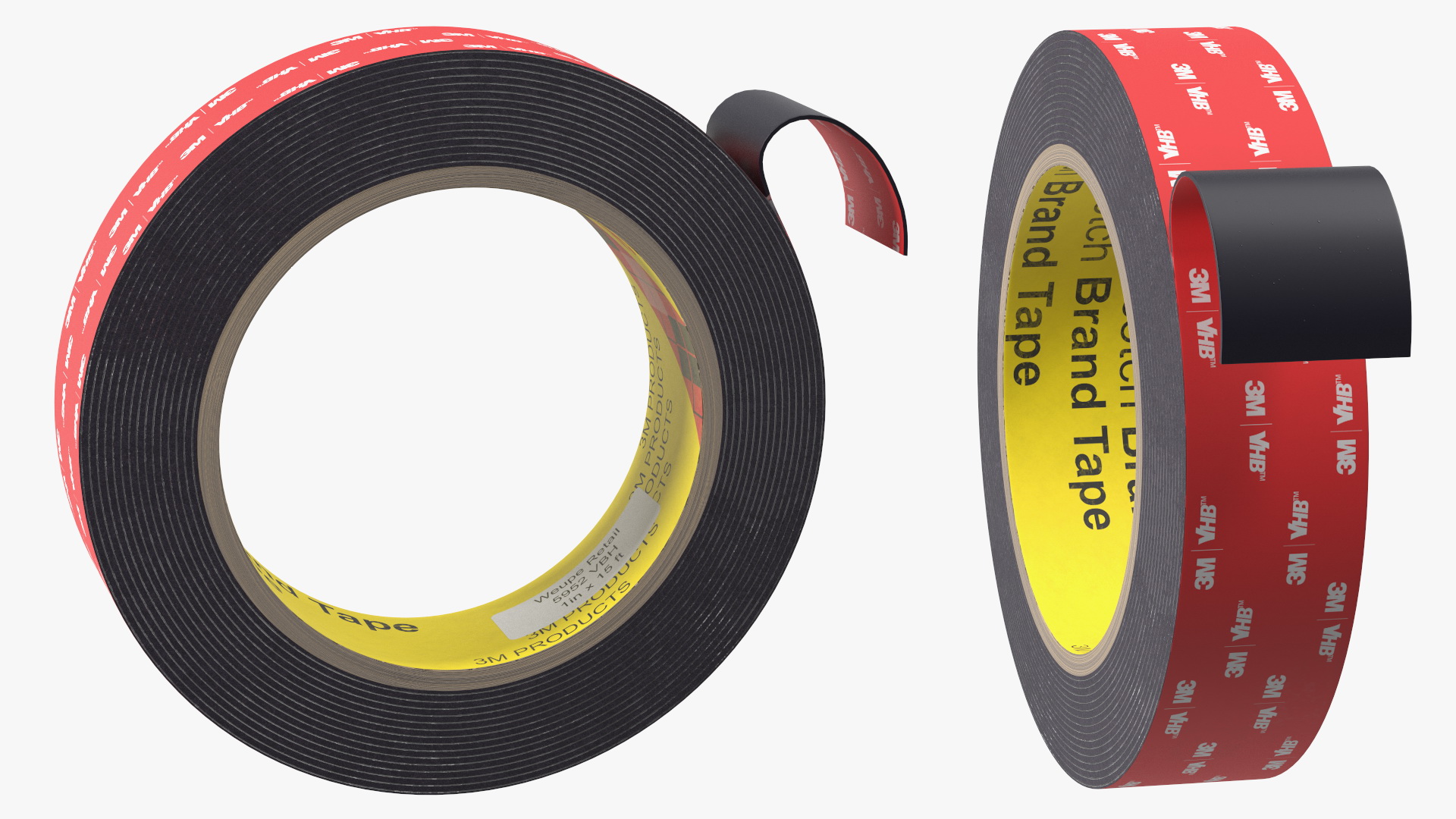 3D model Heavy Duty 3M VHB Double Sided Tape