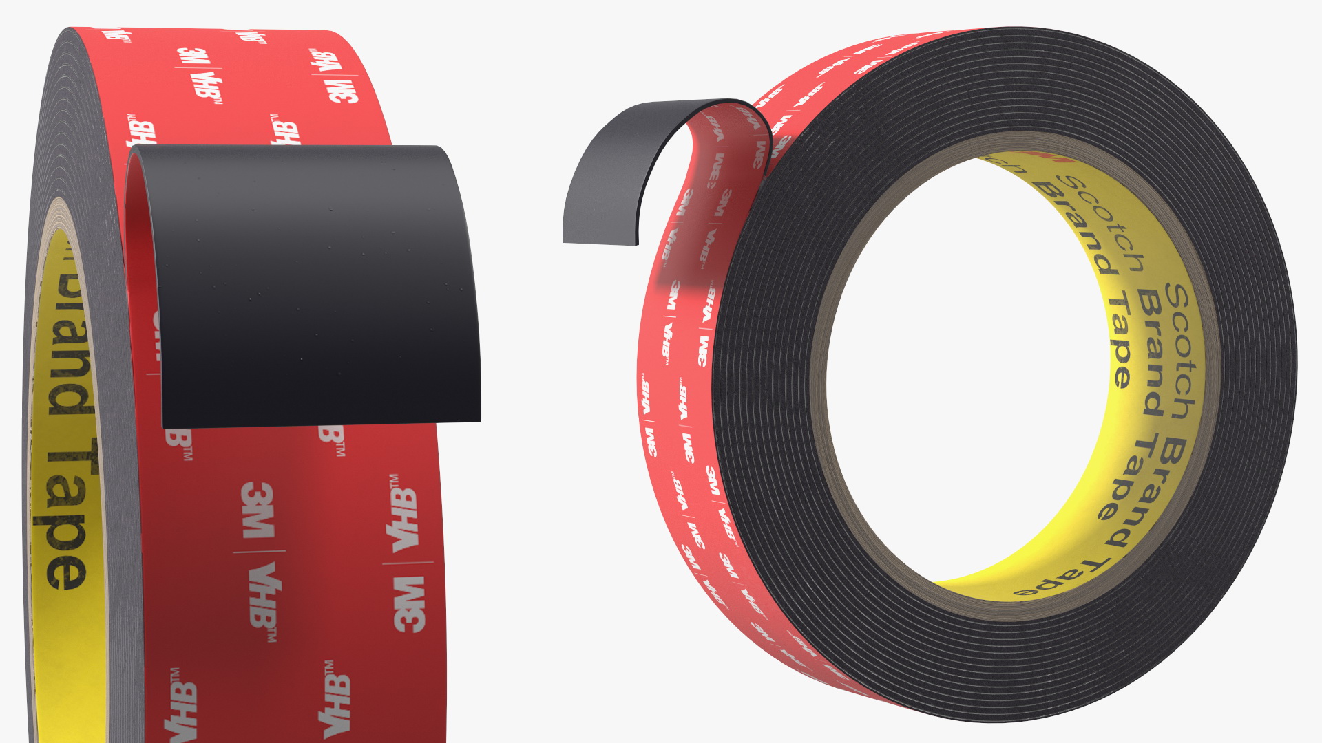3D model Heavy Duty 3M VHB Double Sided Tape