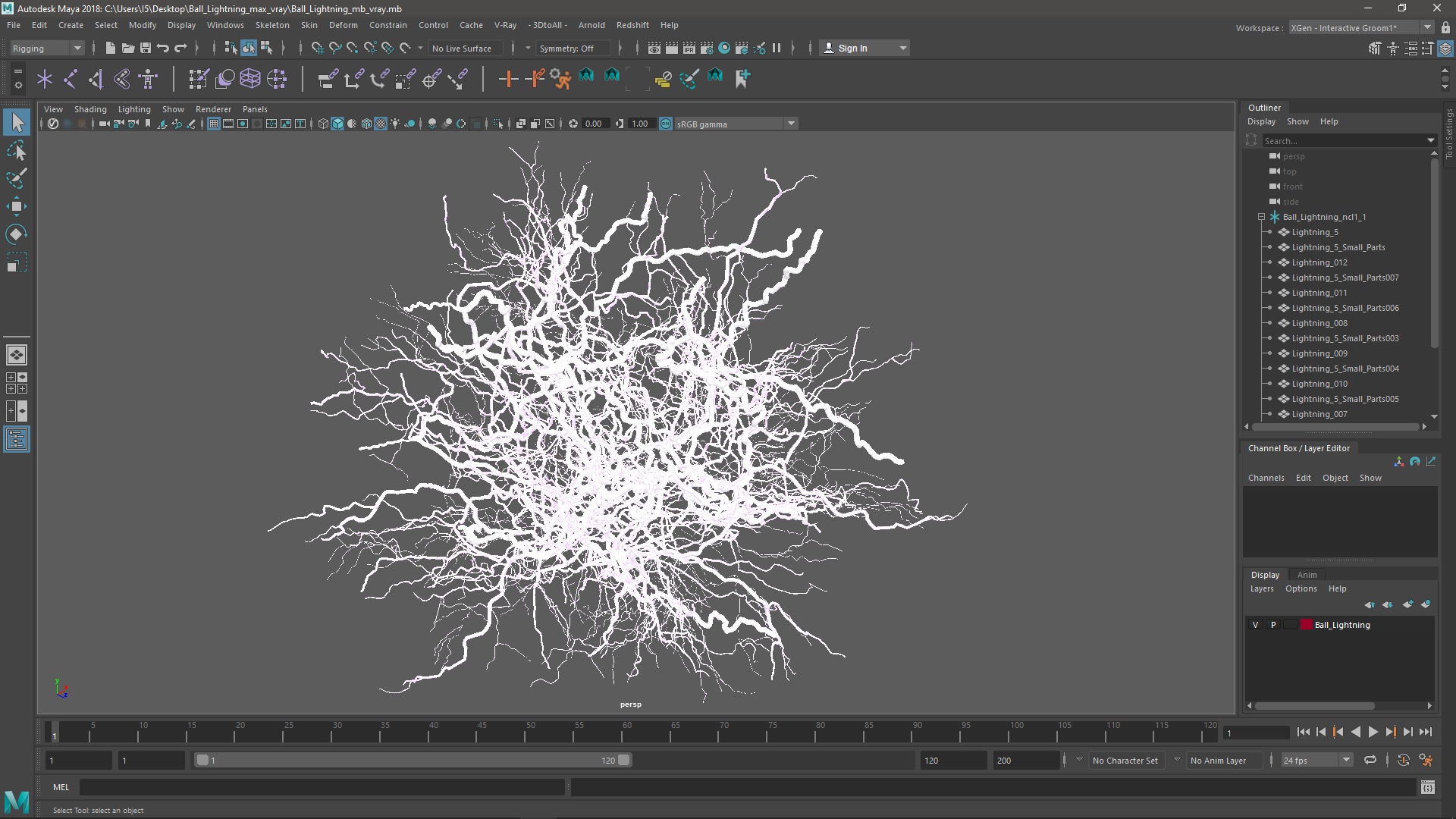 Ball Lightning 3D model