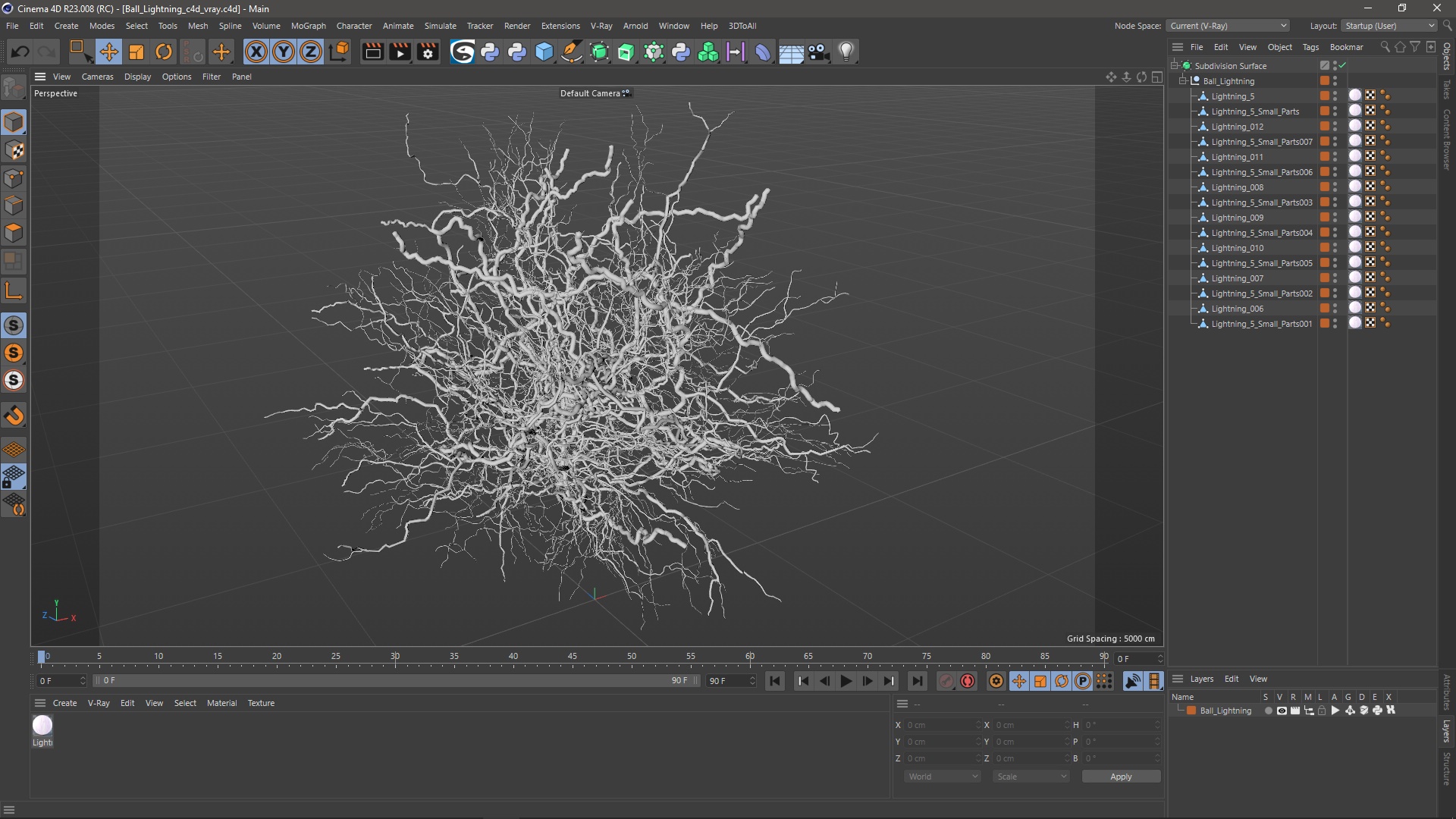 Ball Lightning 3D model