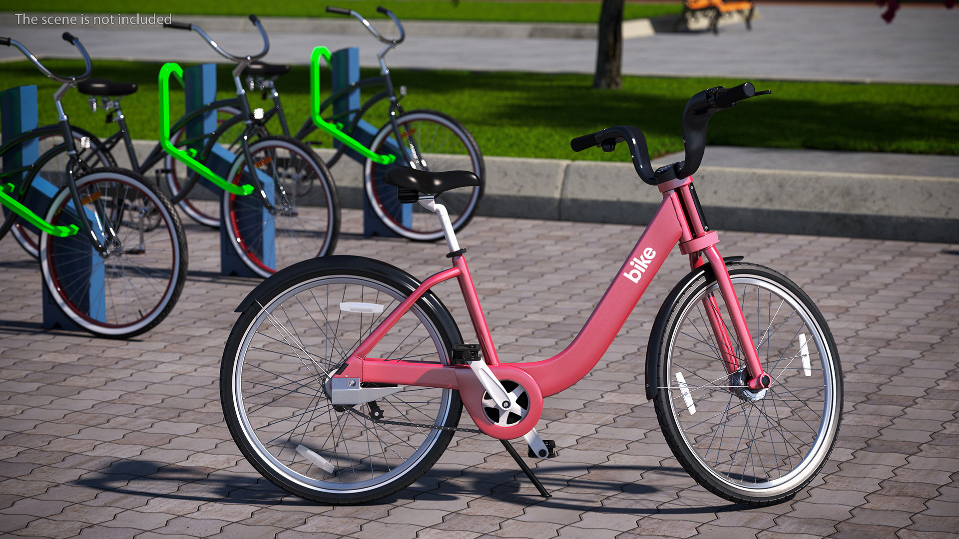 Urban Commuter Bicycle 3D