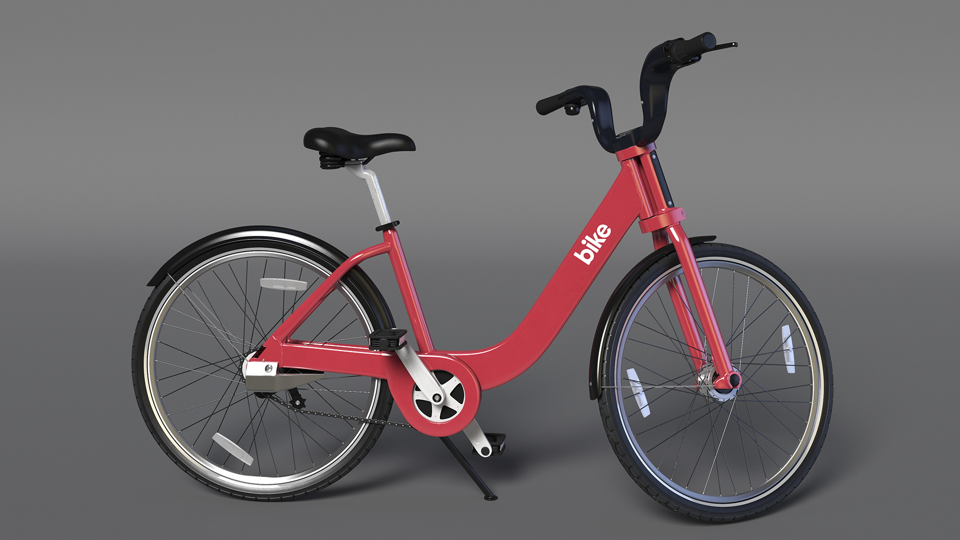 Urban Commuter Bicycle 3D