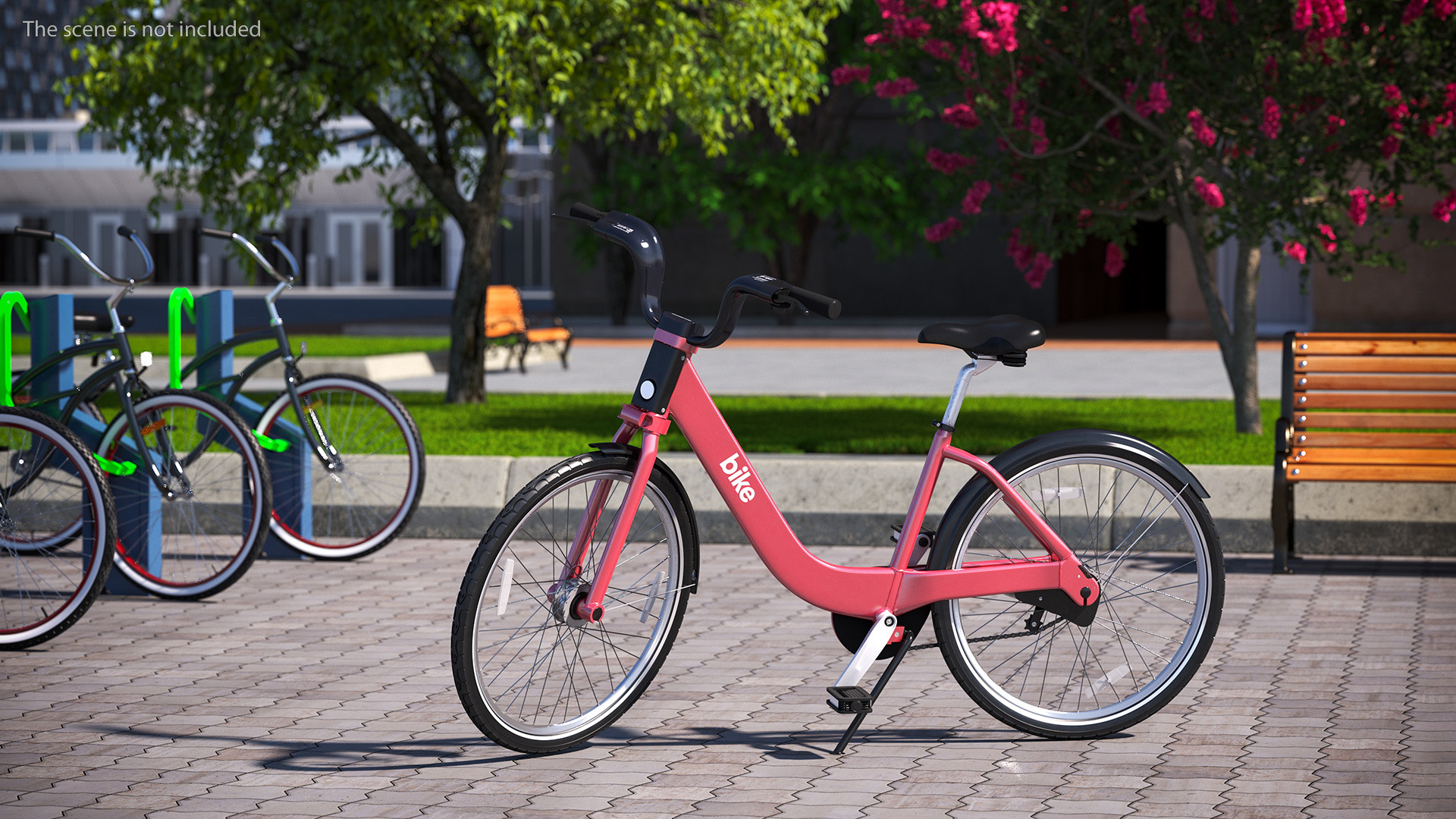 Urban Commuter Bicycle 3D