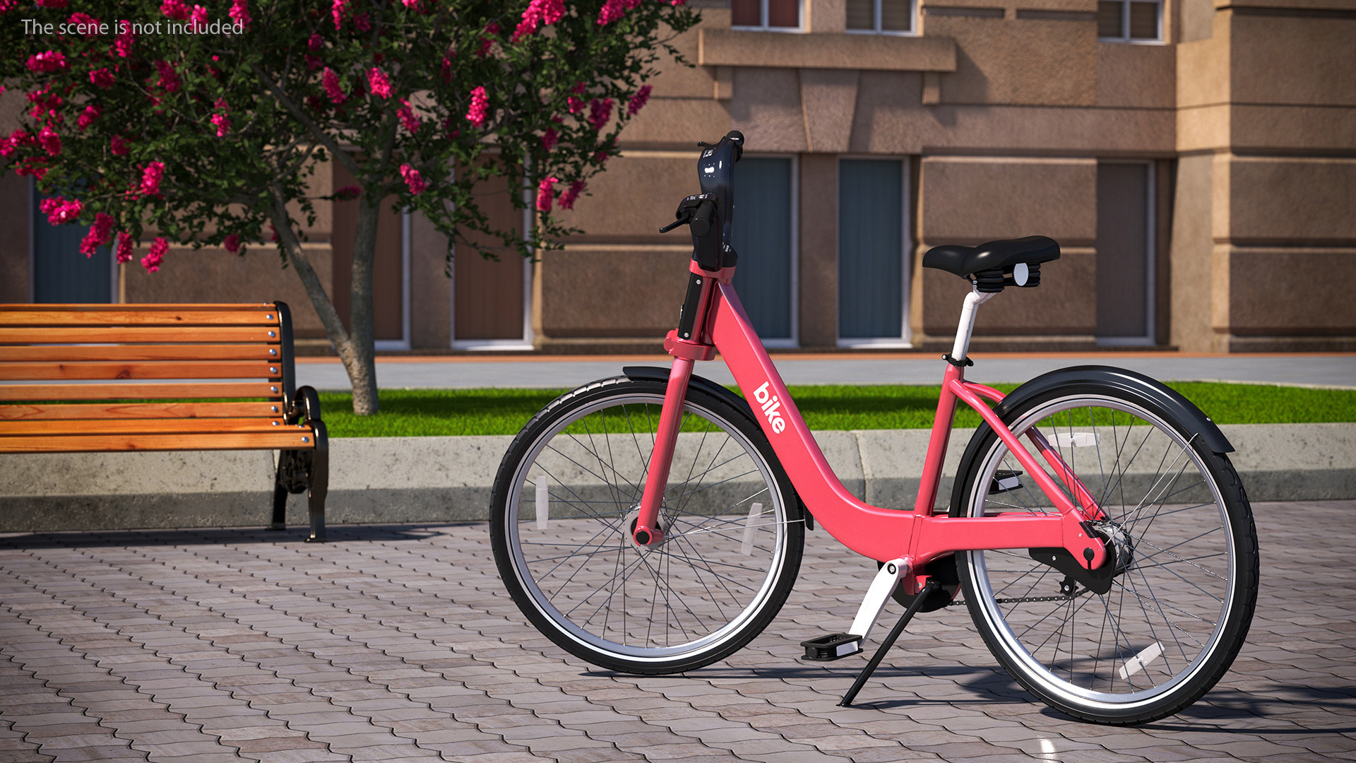 Urban Commuter Bicycle 3D