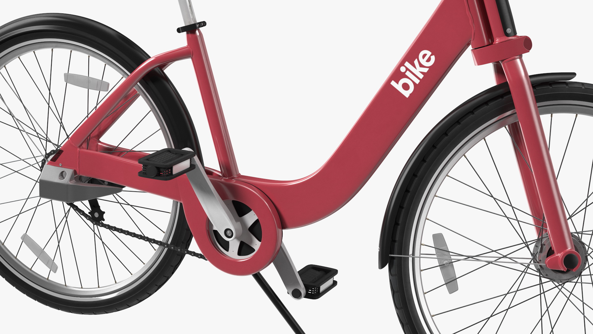 Urban Commuter Bicycle 3D