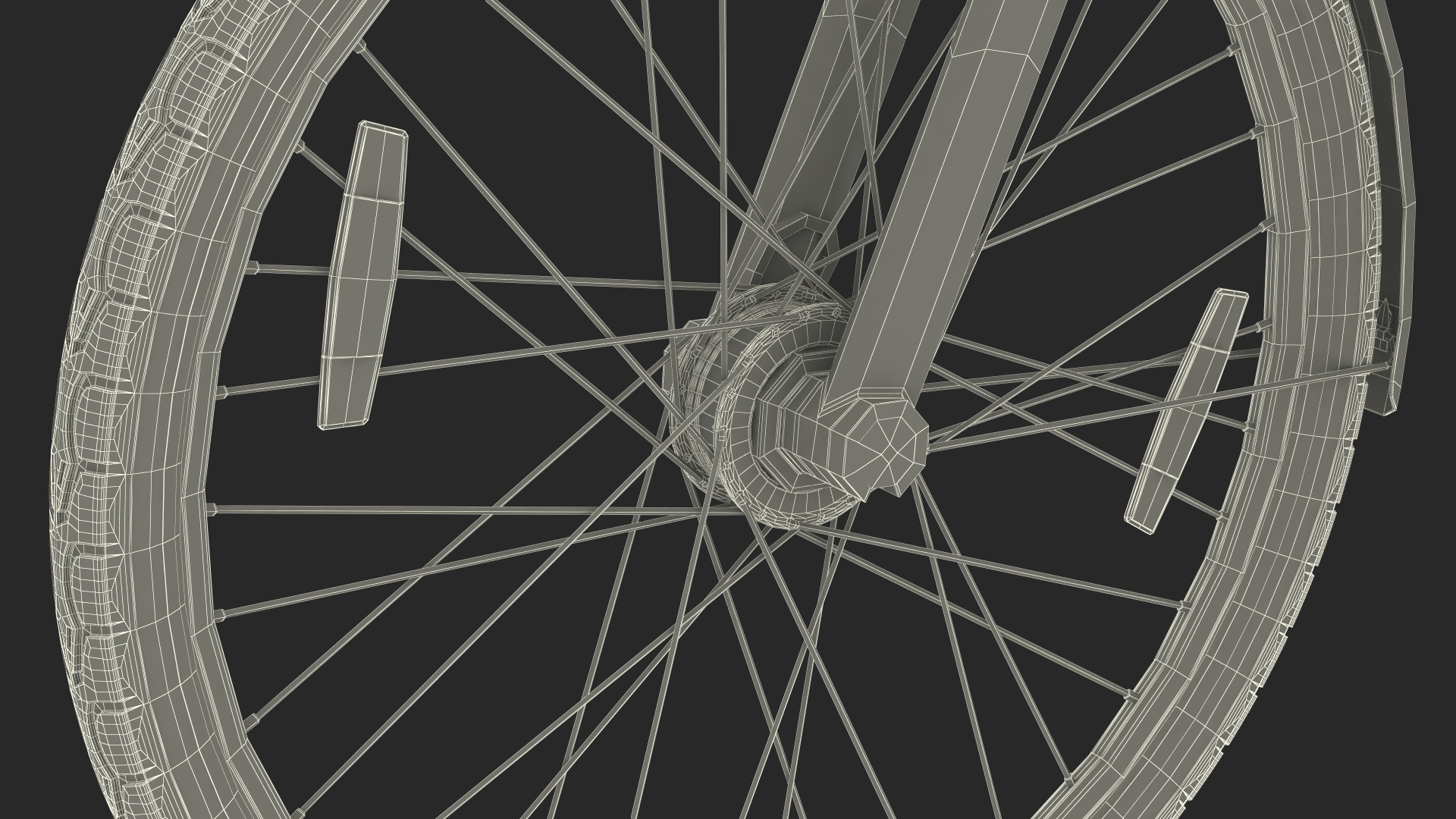 Urban Commuter Bicycle 3D