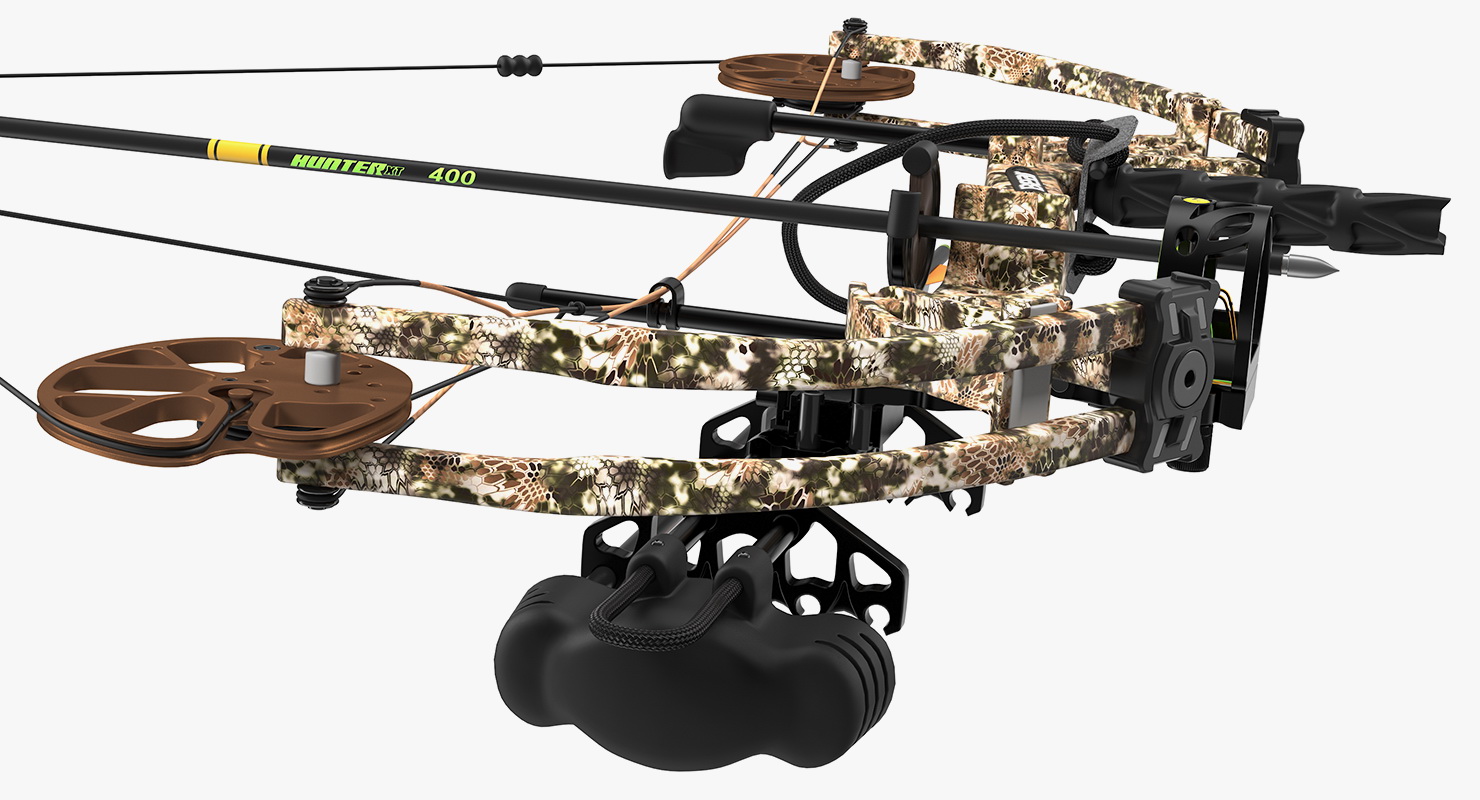 3D Armed Hunting Compound Bow Bear Cruzer G2 Camo