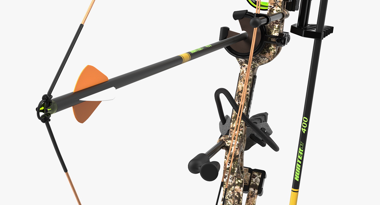 3D Armed Hunting Compound Bow Bear Cruzer G2 Camo