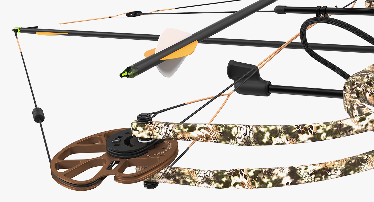 3D Armed Hunting Compound Bow Bear Cruzer G2 Camo