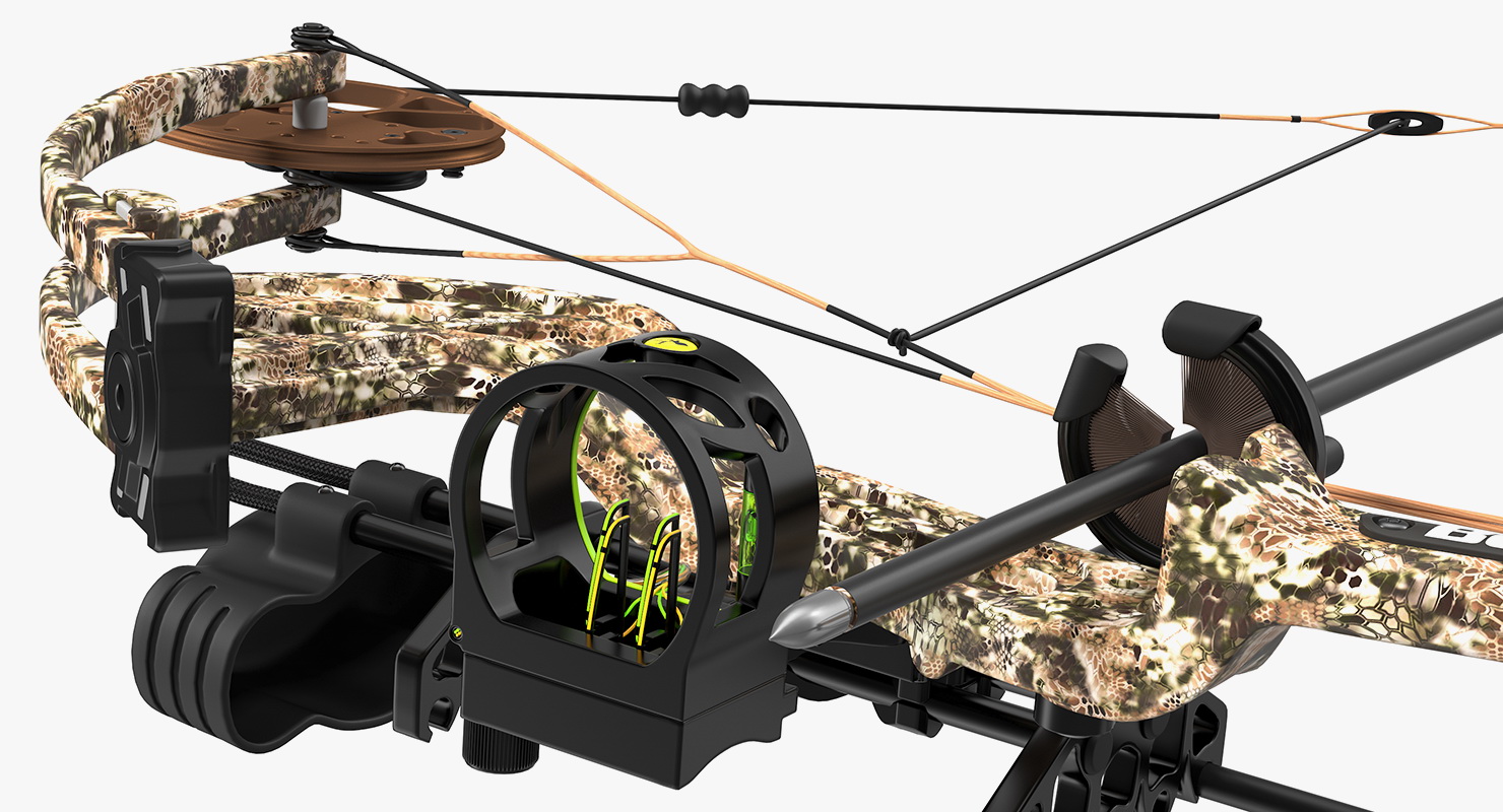 3D Armed Hunting Compound Bow Bear Cruzer G2 Camo
