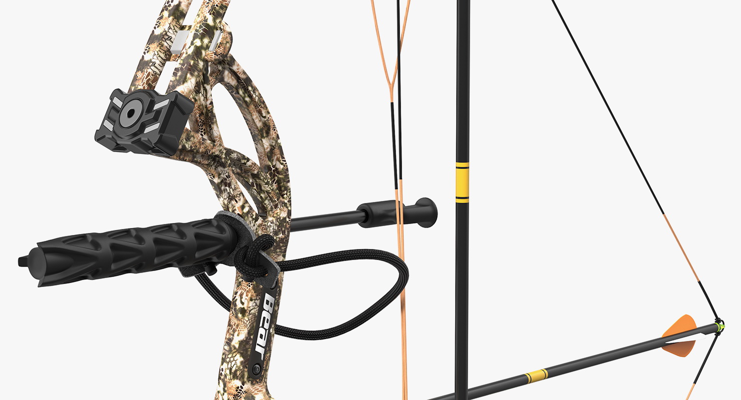 3D Armed Hunting Compound Bow Bear Cruzer G2 Camo