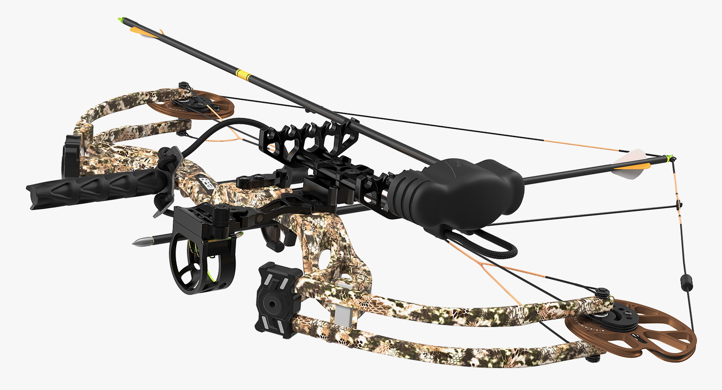 3D Armed Hunting Compound Bow Bear Cruzer G2 Camo