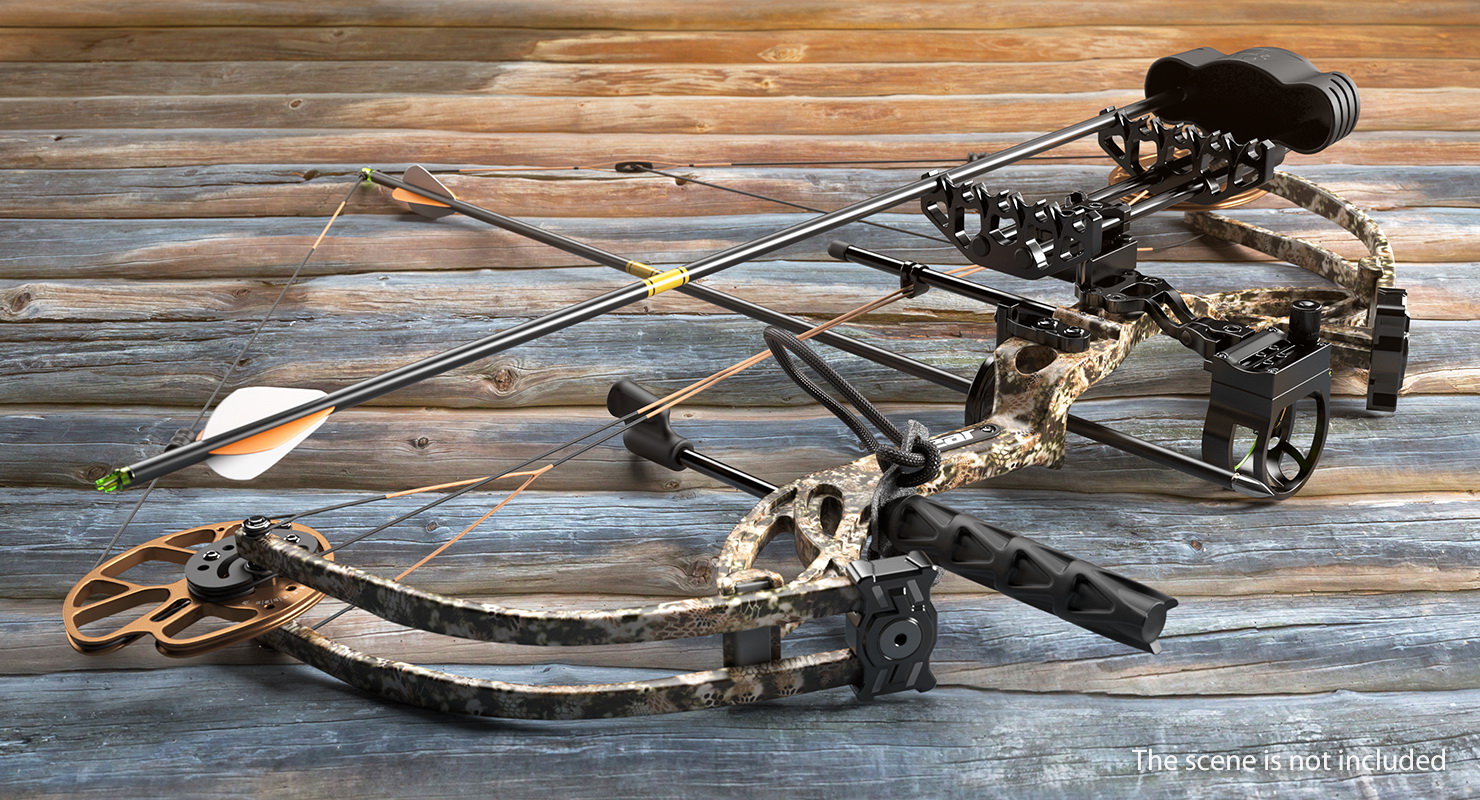 3D Armed Hunting Compound Bow Bear Cruzer G2 Camo