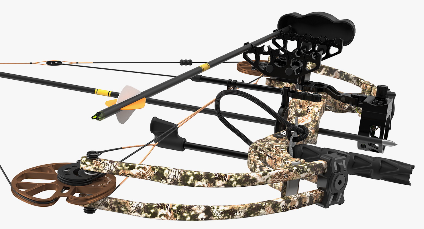 3D Armed Hunting Compound Bow Bear Cruzer G2 Camo